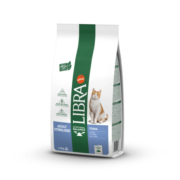 Libra gato adulto atum light 1.5kg